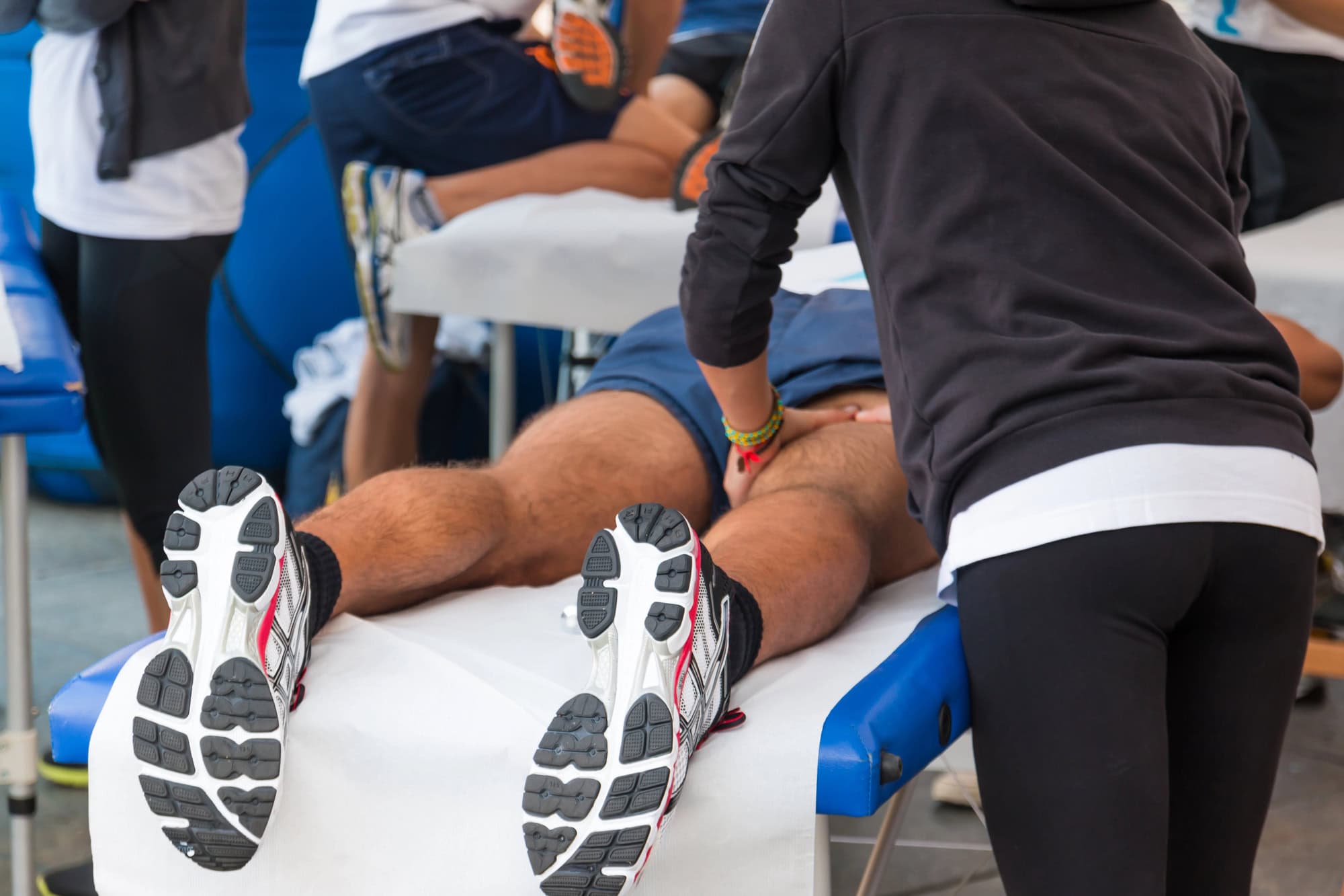 athletes relaxation massage before sport event athletes relaxation massage before sport event