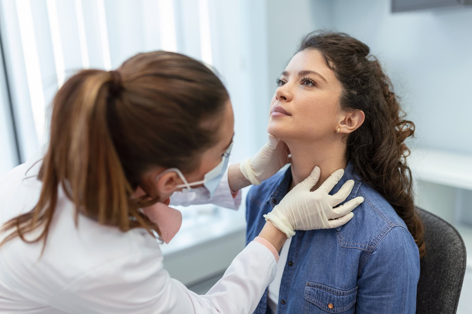 medicine healthcare and medical exam concept