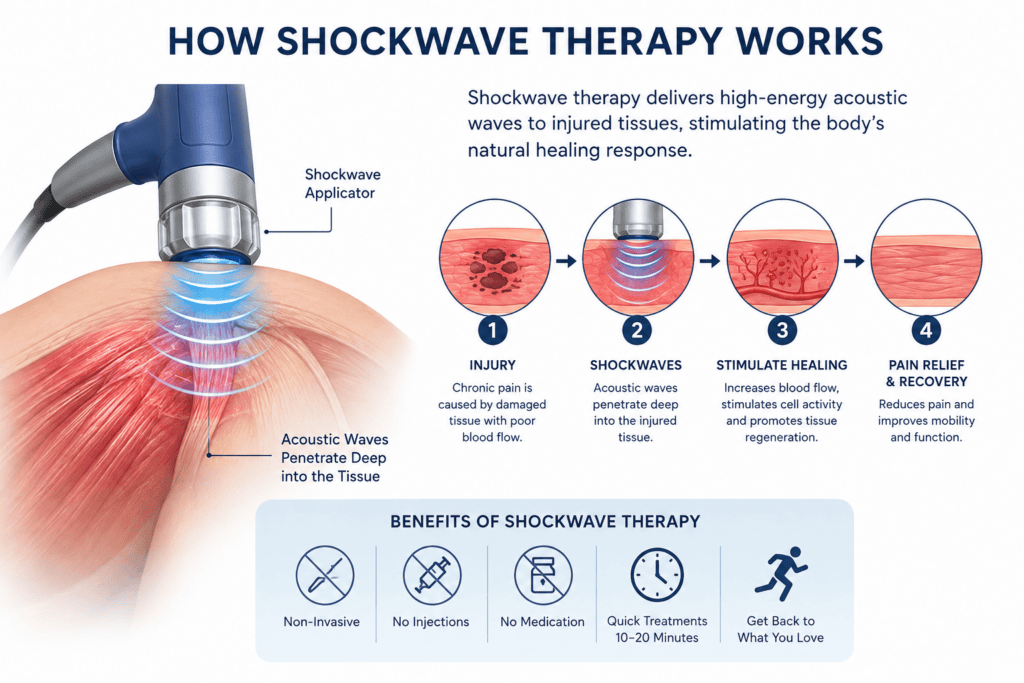 How Shockwave Therapy Works How Shockwave Therapy Works